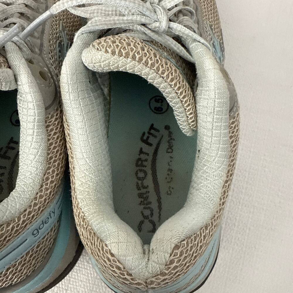 Gravity Defyer Mighty Walk Shoes Womens Size 6.5 Gray Blue - Picture 5 of 10